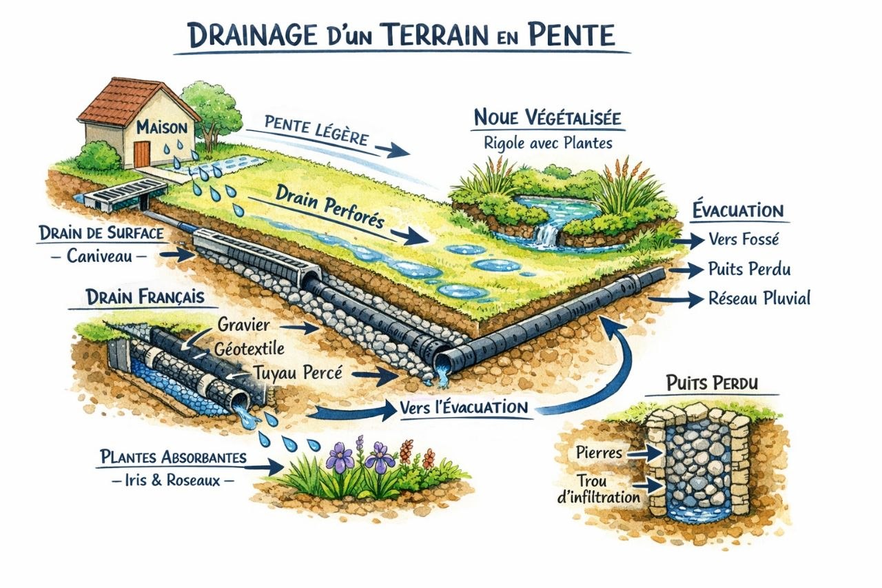 Travaux de préparation du sol